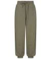 SM430 SF Clothing Kids Sustainable Fashion Cuffed Joggers Khaki colour image